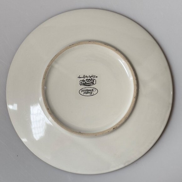 Certified International Provence Linda Montgonery Hand-Painted Set of 4 Plates - Picture 11 of 16